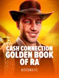 cash connection golden book of ra logo